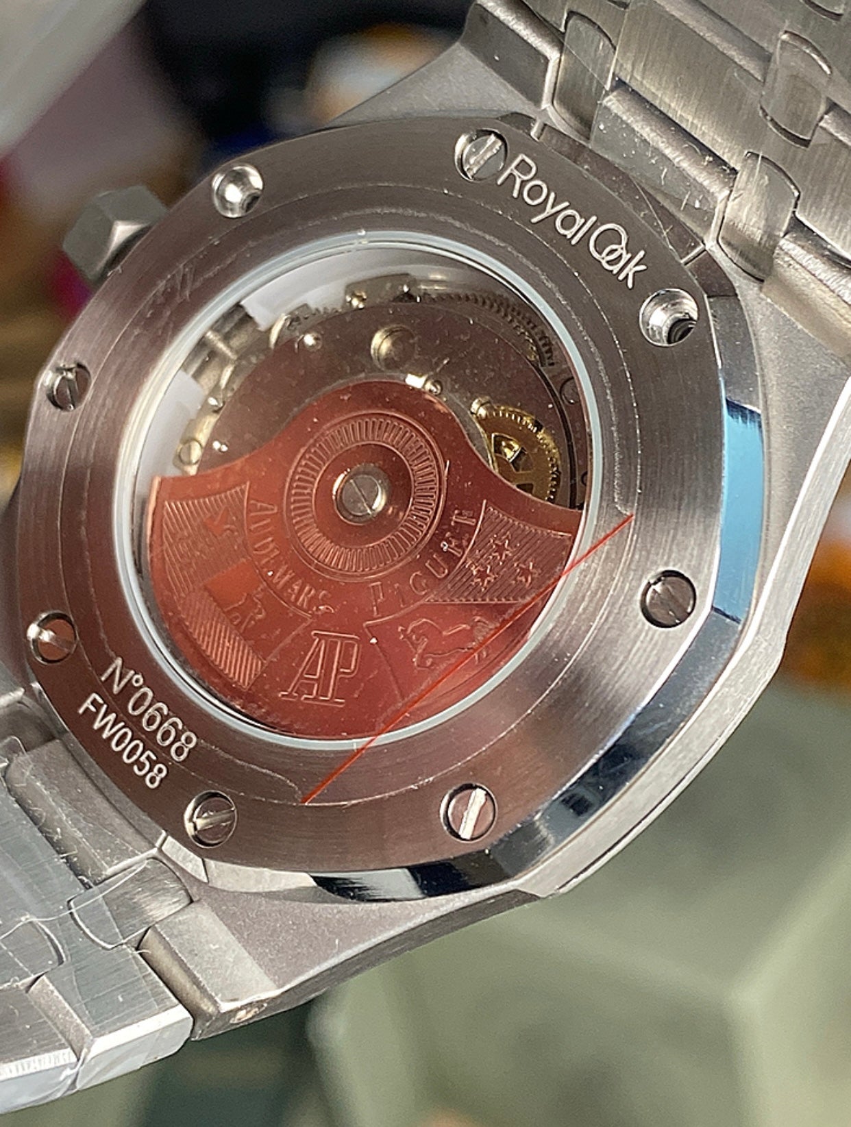 AP titanium 41 mm - ساعة اي بي تيتانيوم كاين تايتل رويال اوك