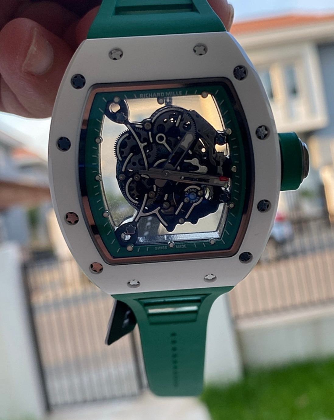 RM 55 Bubba watson Green  Ceramic 2024- اورانج سيراميك قطعة واحدة (RM 5)