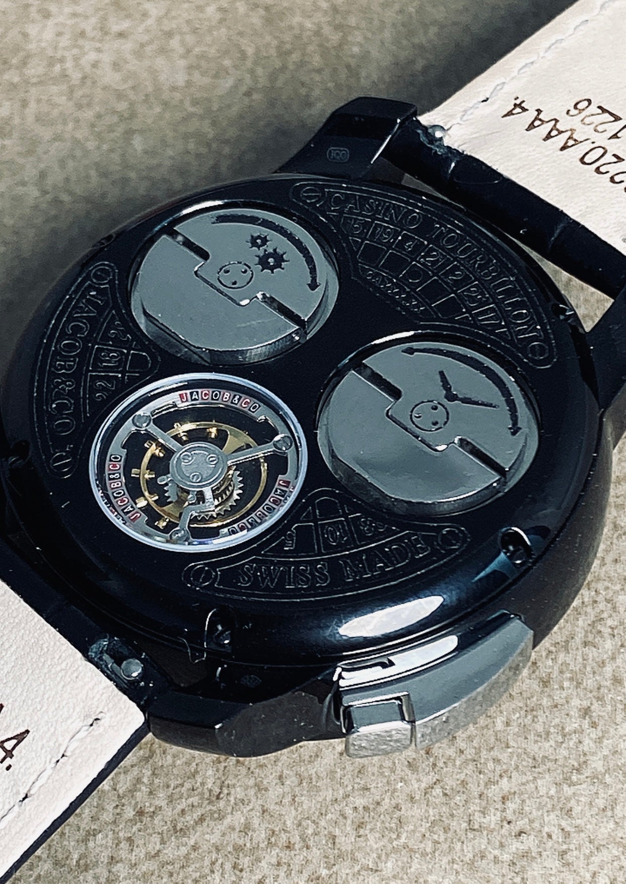 jacob & co casino tourbillon - Clean master 1   كازينو اصدار اسود( J6 )
