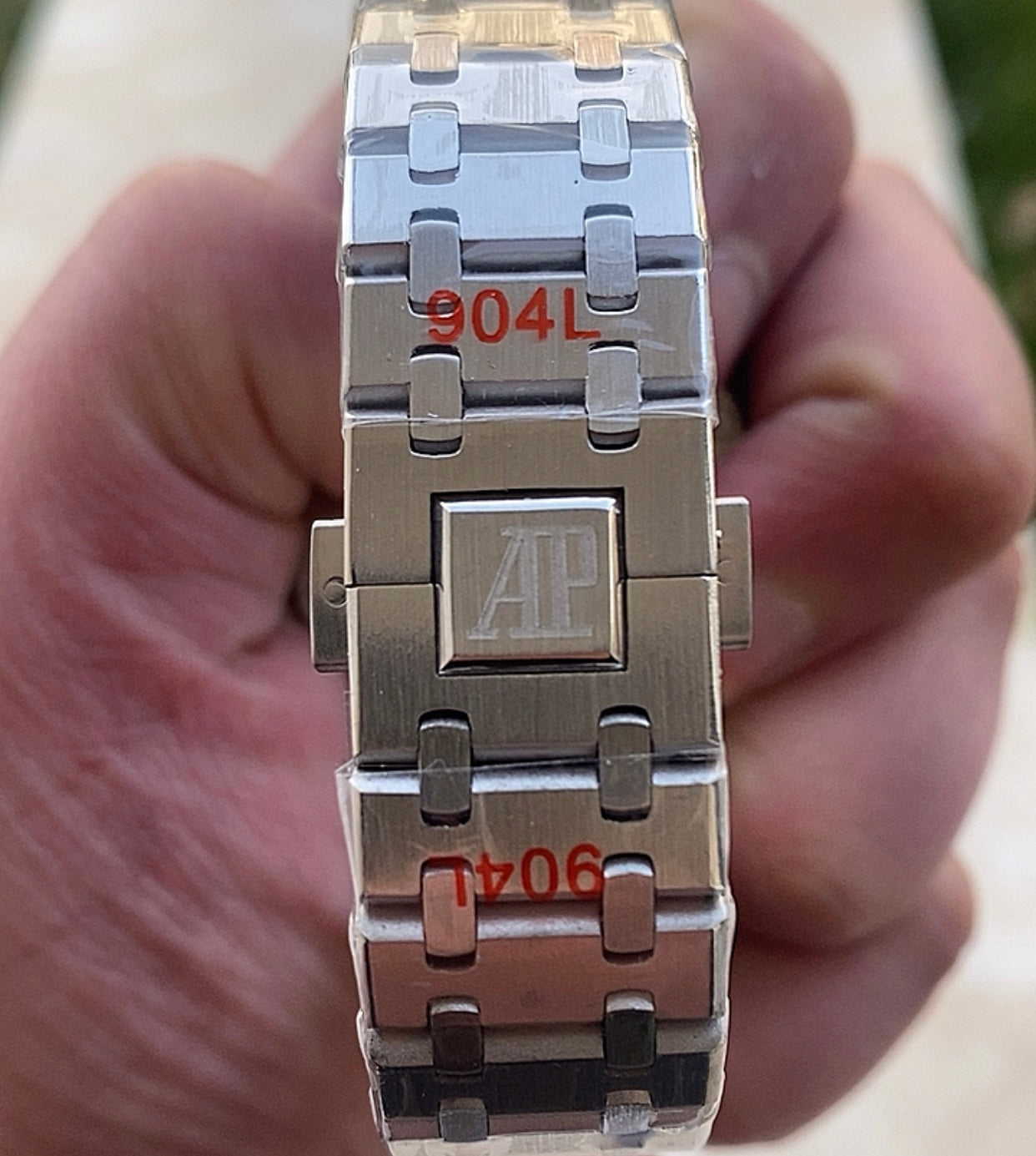 AP Royal Oak blue 41 mm (كلين تايتل)