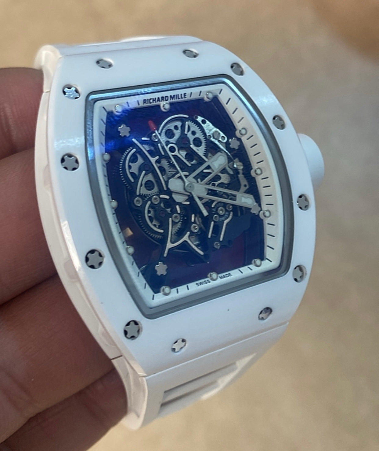 RM 55 Bubba watson White Ceramic 2024- قطعة واحدة