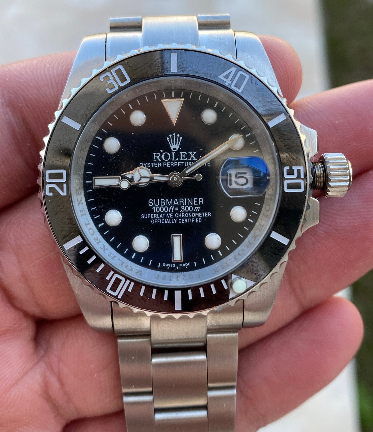 Rolex GMT Master II 41 mm  - رولكس سابمارينراسود مستعمله