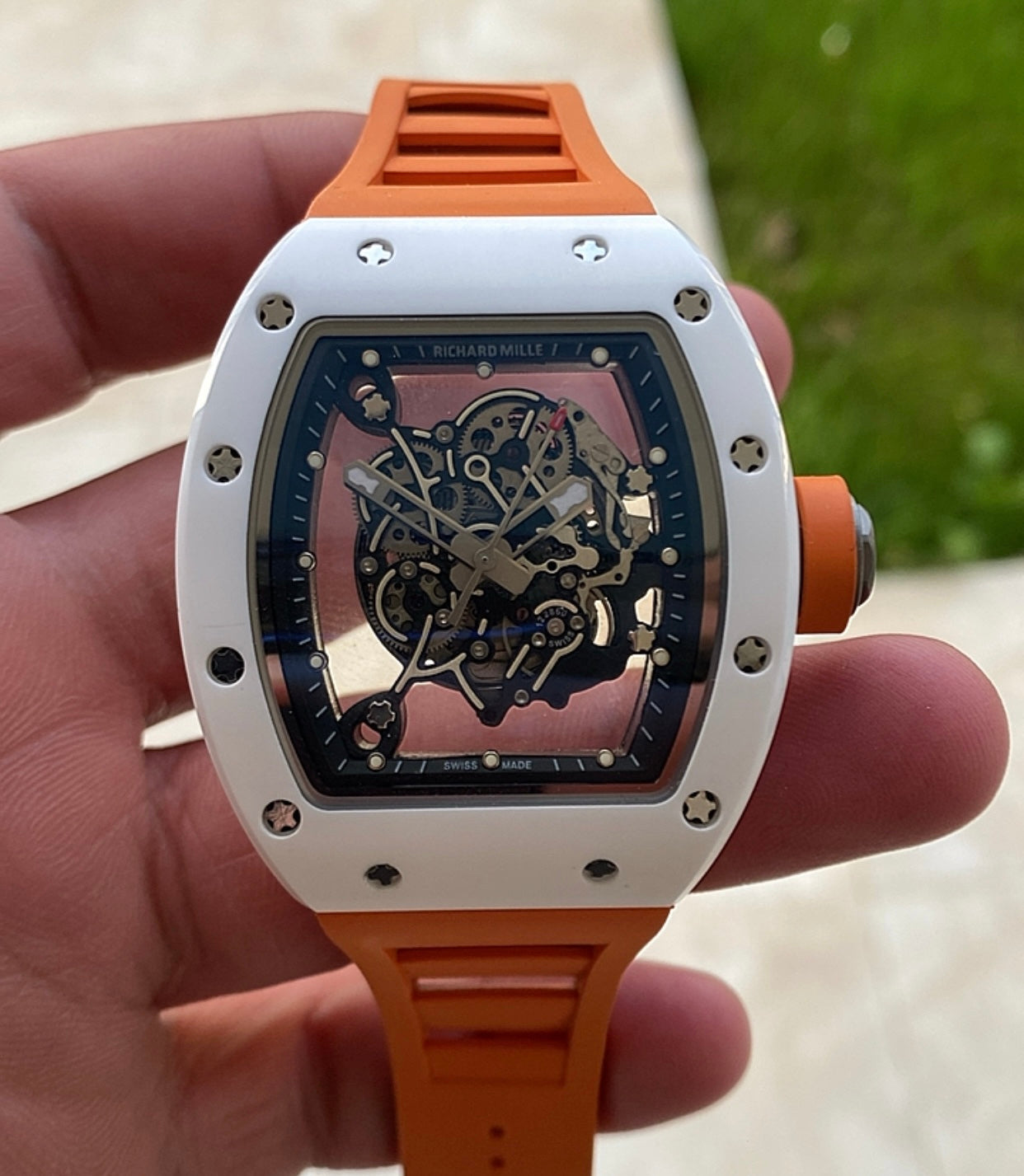 RM 55 Bubba watson Orange  Ceramic 2024- اورانج سيراميك قطعة واحدة (RM 4)
