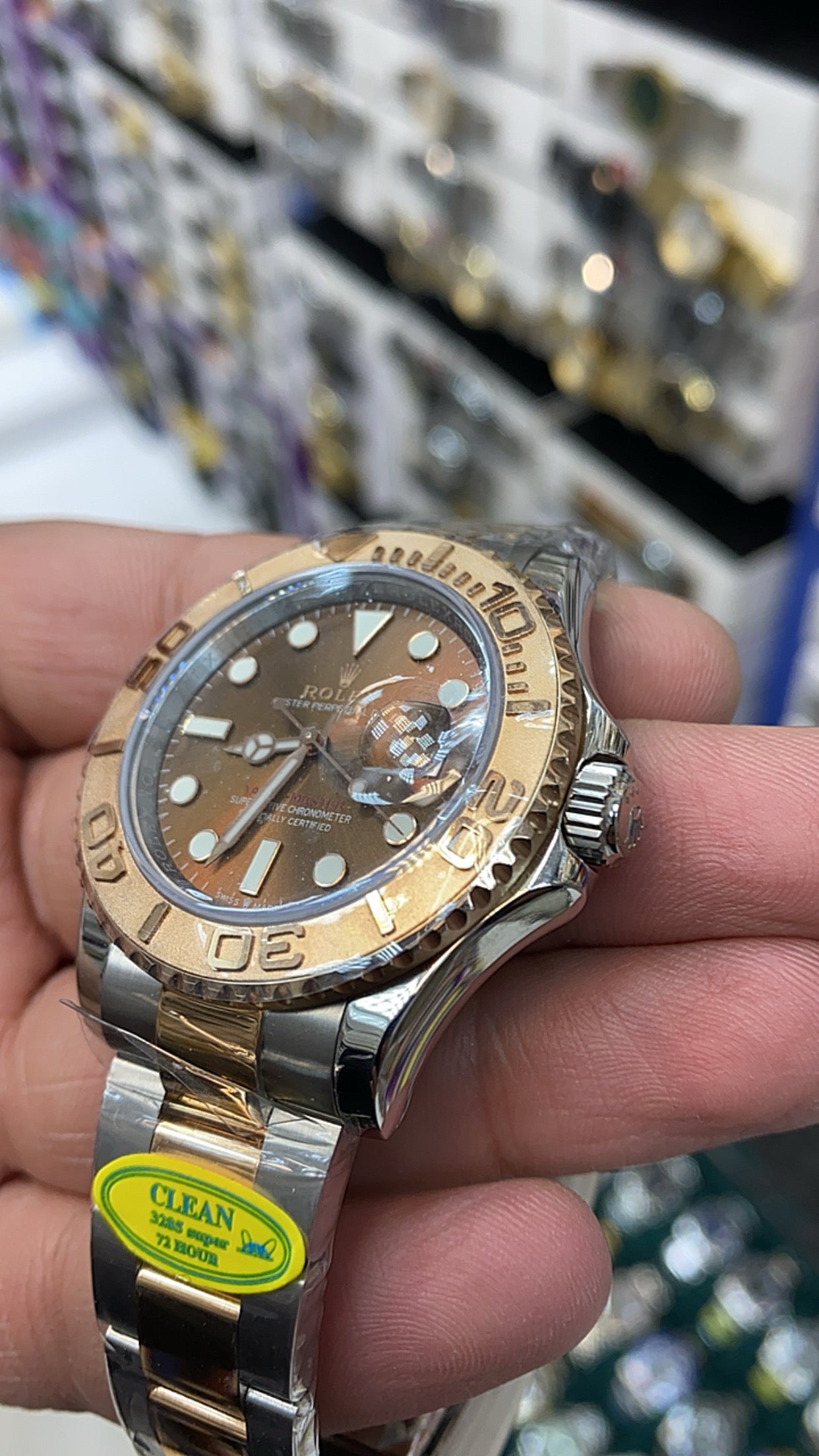 40 mm رولكس ياخت ماستر كلين تايتل - قطعة واحدة