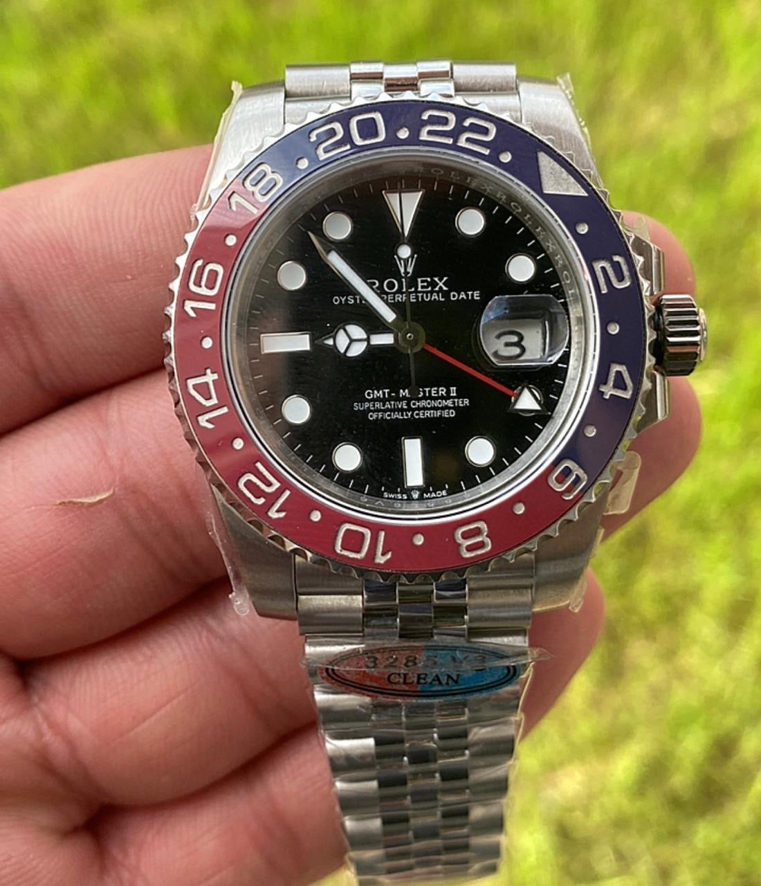 40 mm رولكس ببسي مصنع كلون طبق الأصل