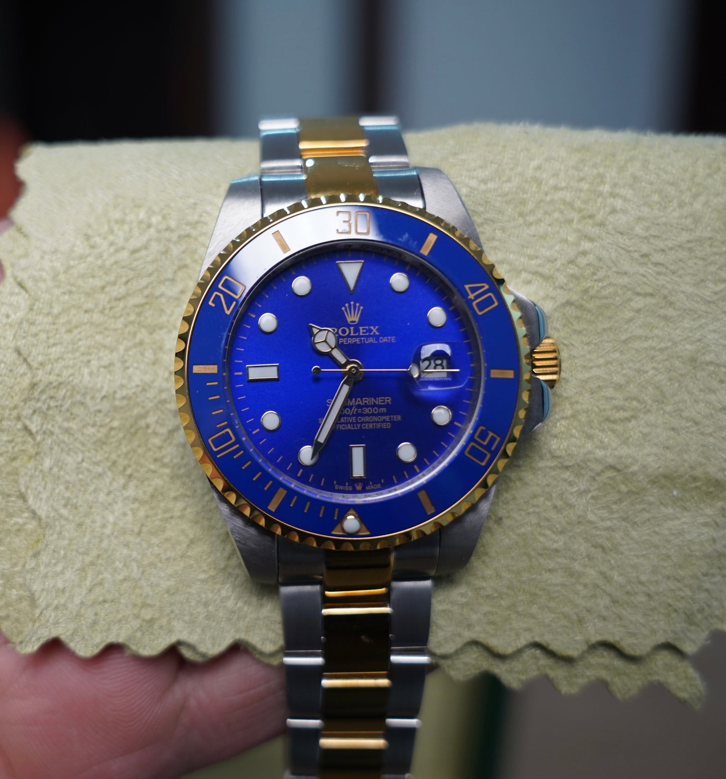 41 mm رولكس سابمارينر سميرف ذهبي سوبر كواليتي