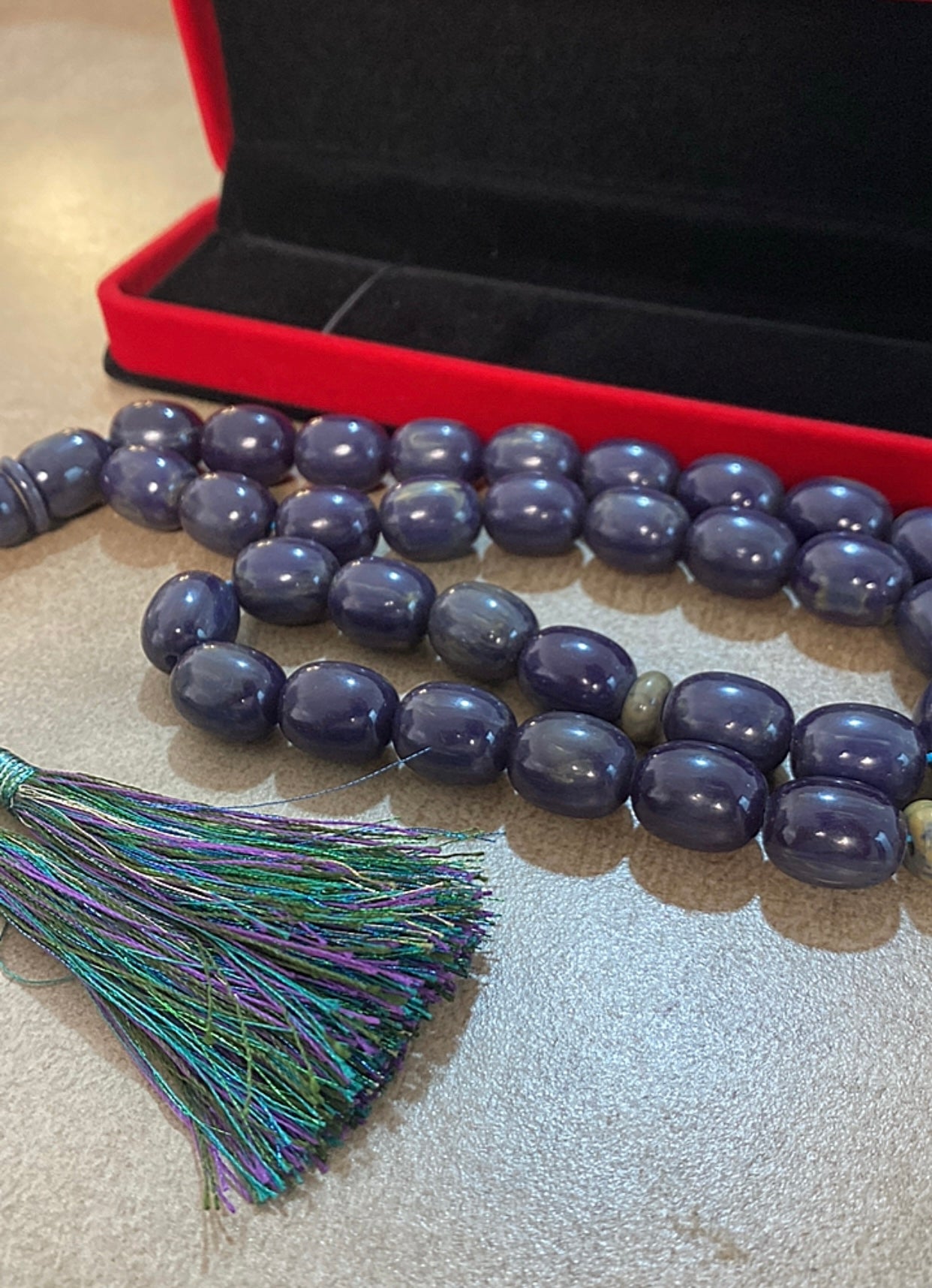 سبحة سندلوس قديم اكثر من ٢٠ سنة - سندلوس نقي متوفر قطعة واحدة S33