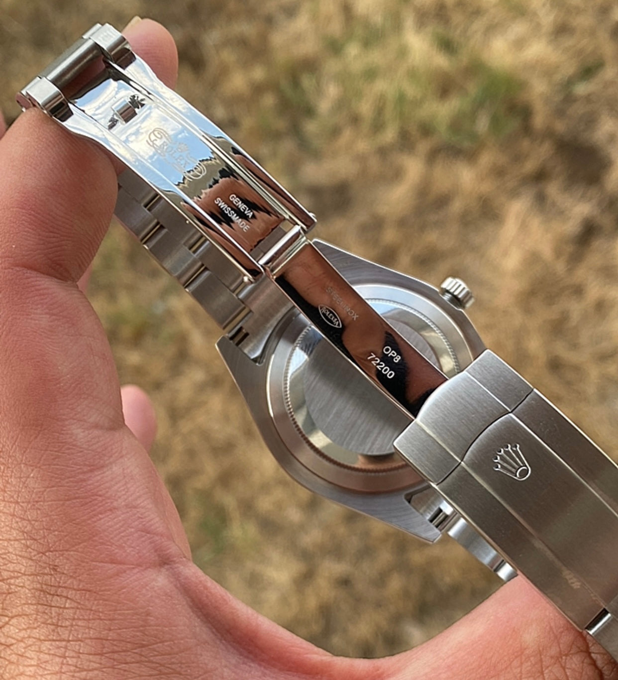 Rolex oyster perpetual Tiffany - متوفر قطعتين جراند ماستر
