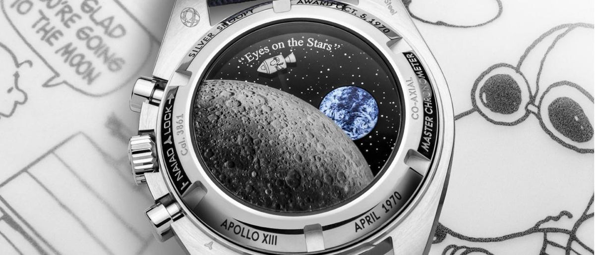 Omega Speedmaster Silver Snoopy Award للطلب المسبق