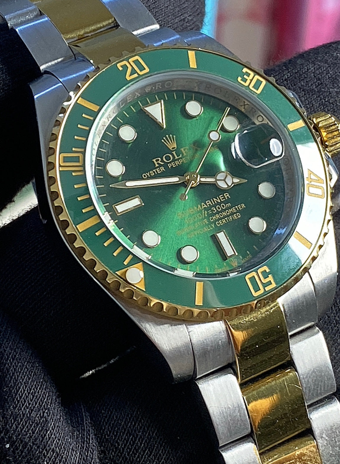41 mm رولكس سابمارينر هالك تو تون جراند ماستر