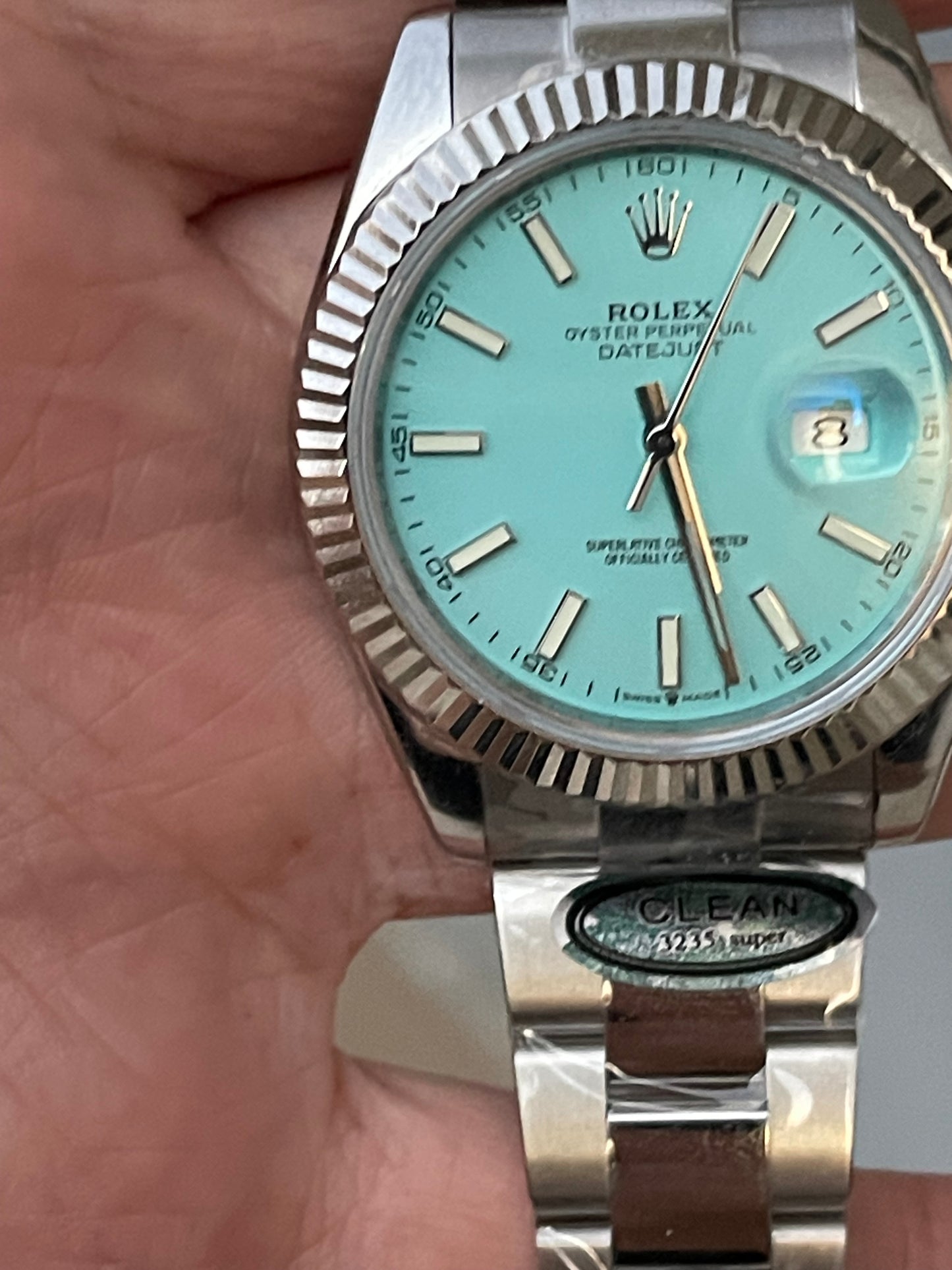 رولكس دايت جست تيفاني كلين طبق الأصل