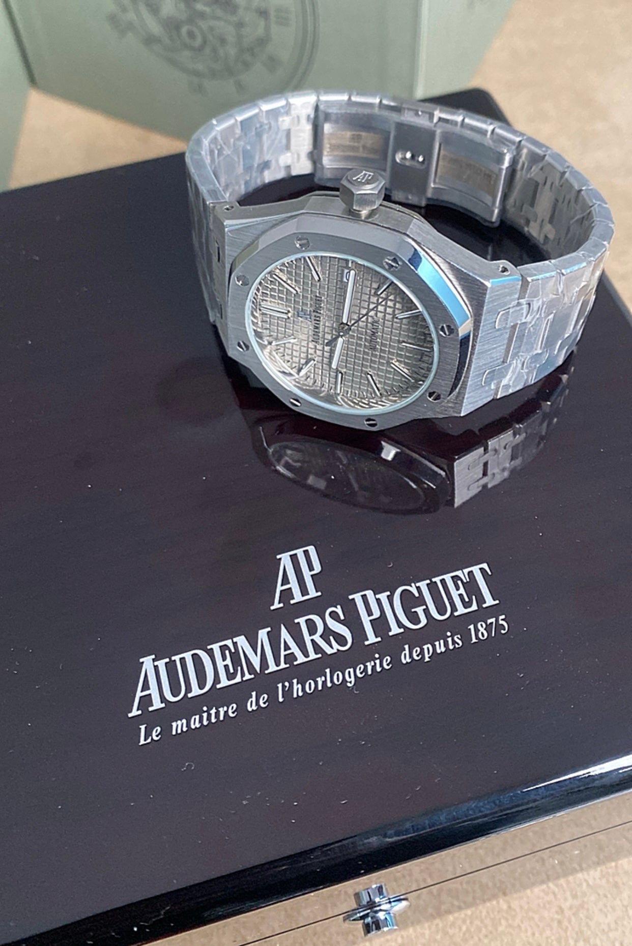 AP titanium 41 mm - ساعة اي بي تيتانيوم كاين تايتل رويال اوك