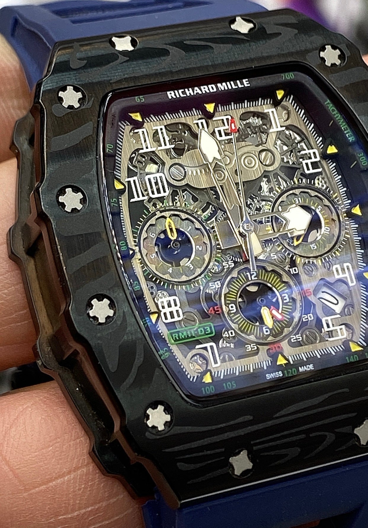 Richard Mille RM 11 - 03 - كلين تايتل مكينة سريسري اعلى جودة في السوق بعد الوكالة