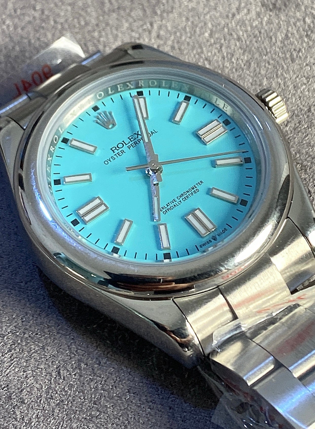 Rolex oyster perpetual Tiffany - متوفر قطعتين جراند ماستر