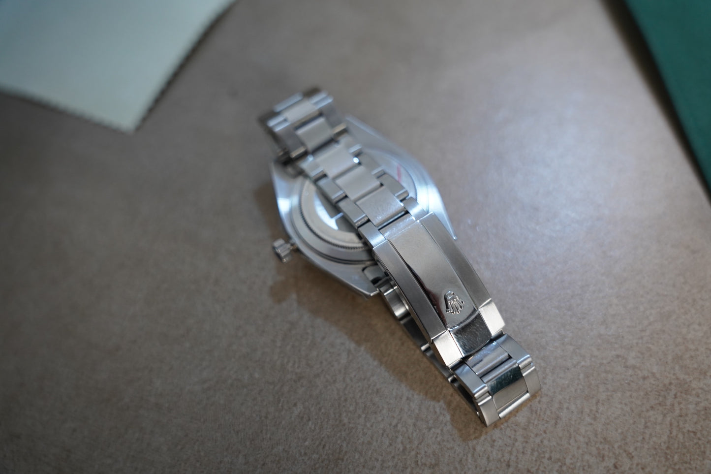 42 mm رولكس سكاي دولر ستيل مينا ازرق - جراند مايتر  توقيتين