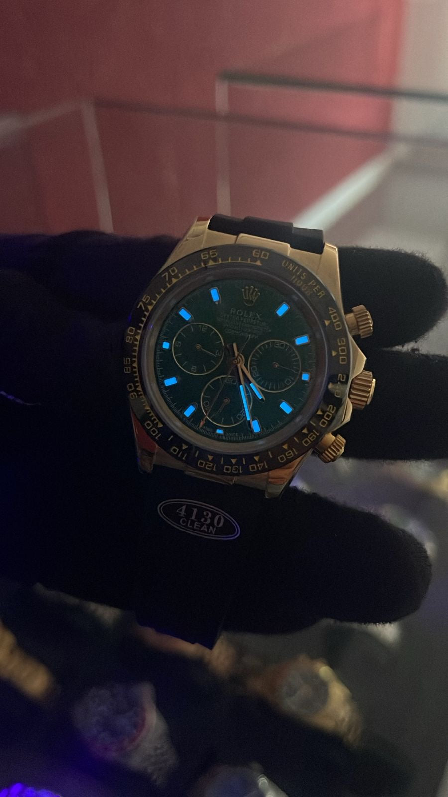رولكس دايتونا ربر اويسترفليكس 40mm