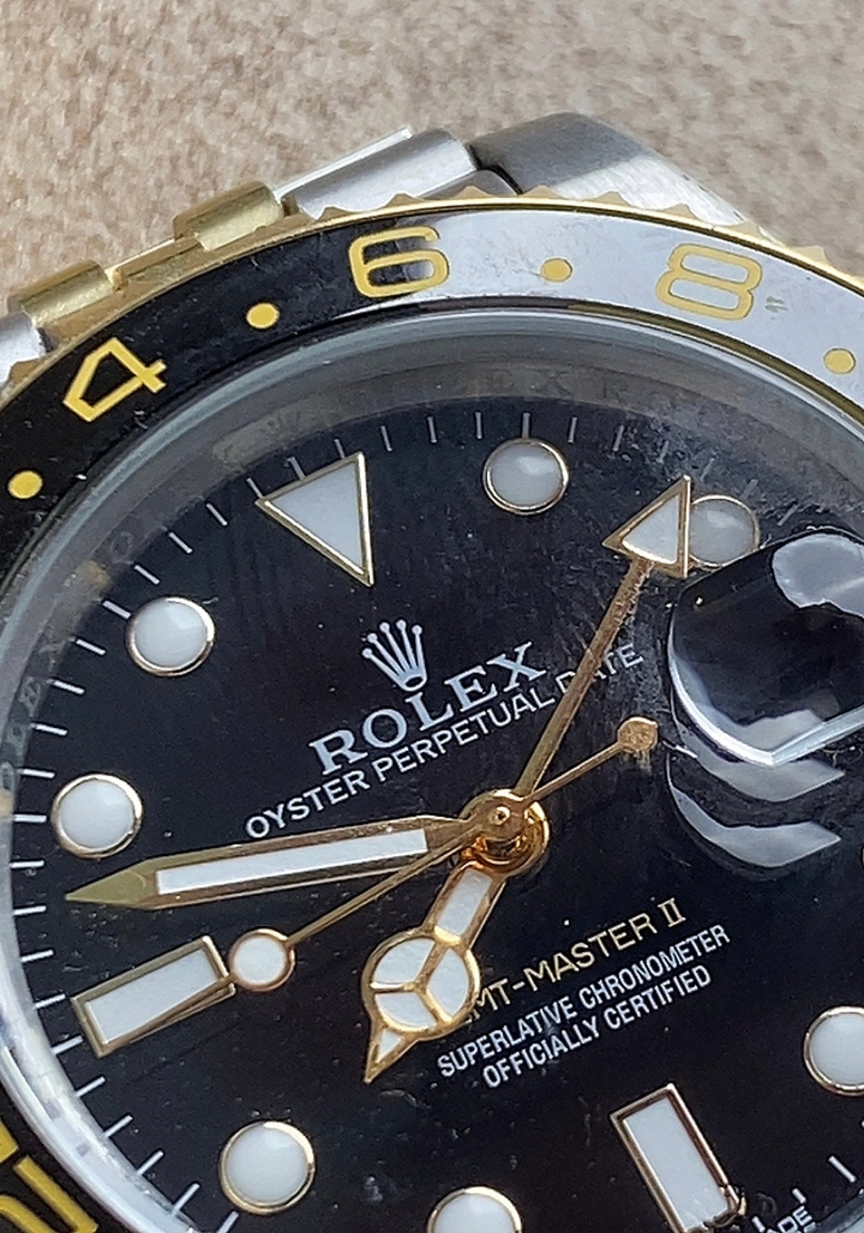 43 mm رولكس ياخت ماستر اصدار محدود ذهبي