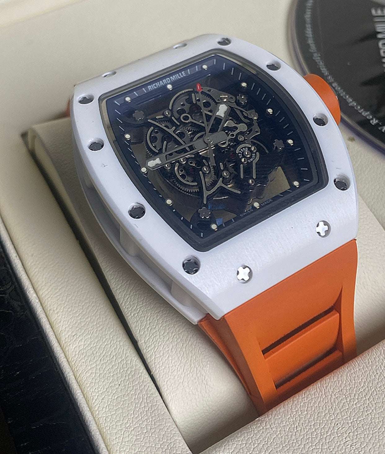 RM 55 Bubba watson Orange  Ceramic 2024- اورانج سيراميك قطعة واحدة (RM 4)