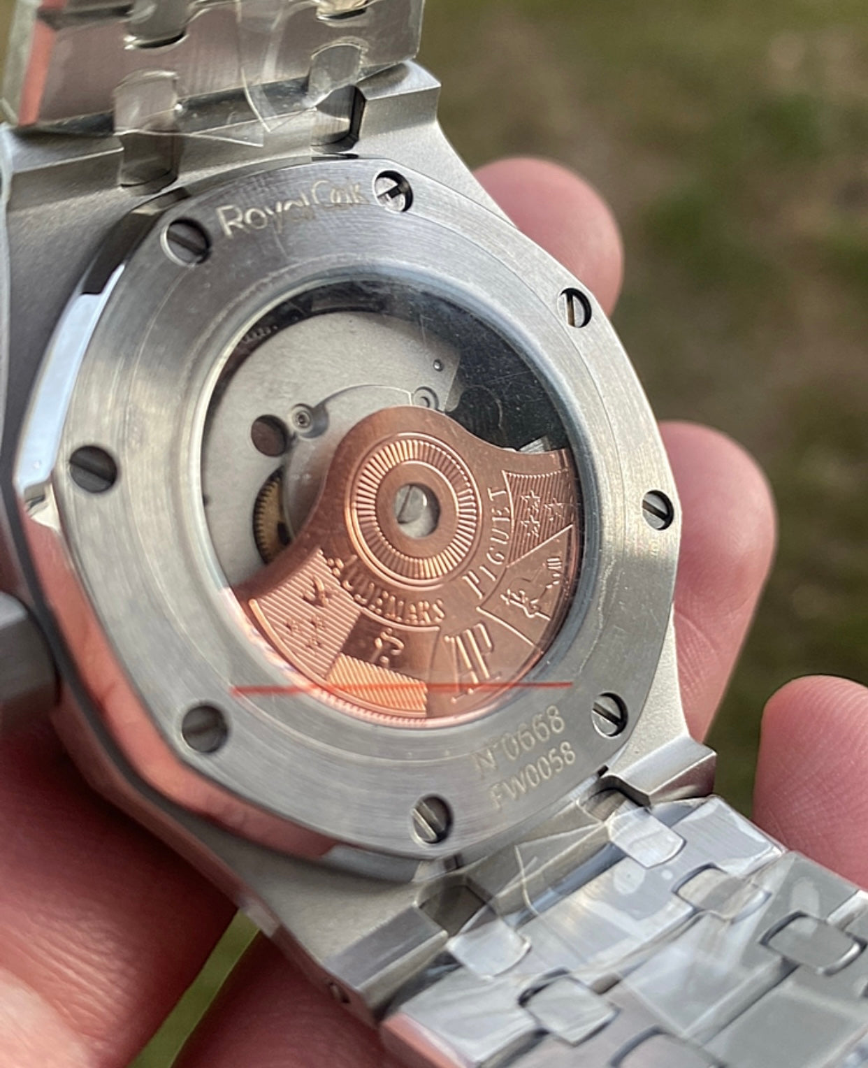 Audemars Piguet Royal Oak Tourbillon Extra-thin Clean 41 mm - رويال اوك توربيلون مينا تيتانيوم