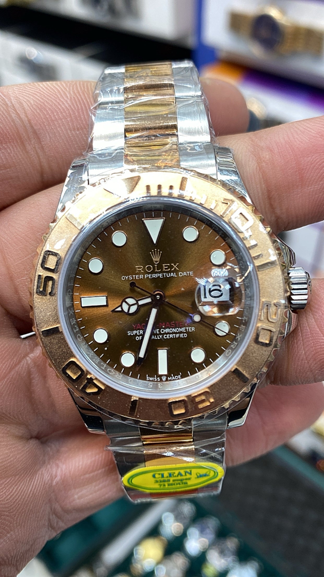 40 mm رولكس ياخت ماستر كلين تايتل - قطعة واحدة