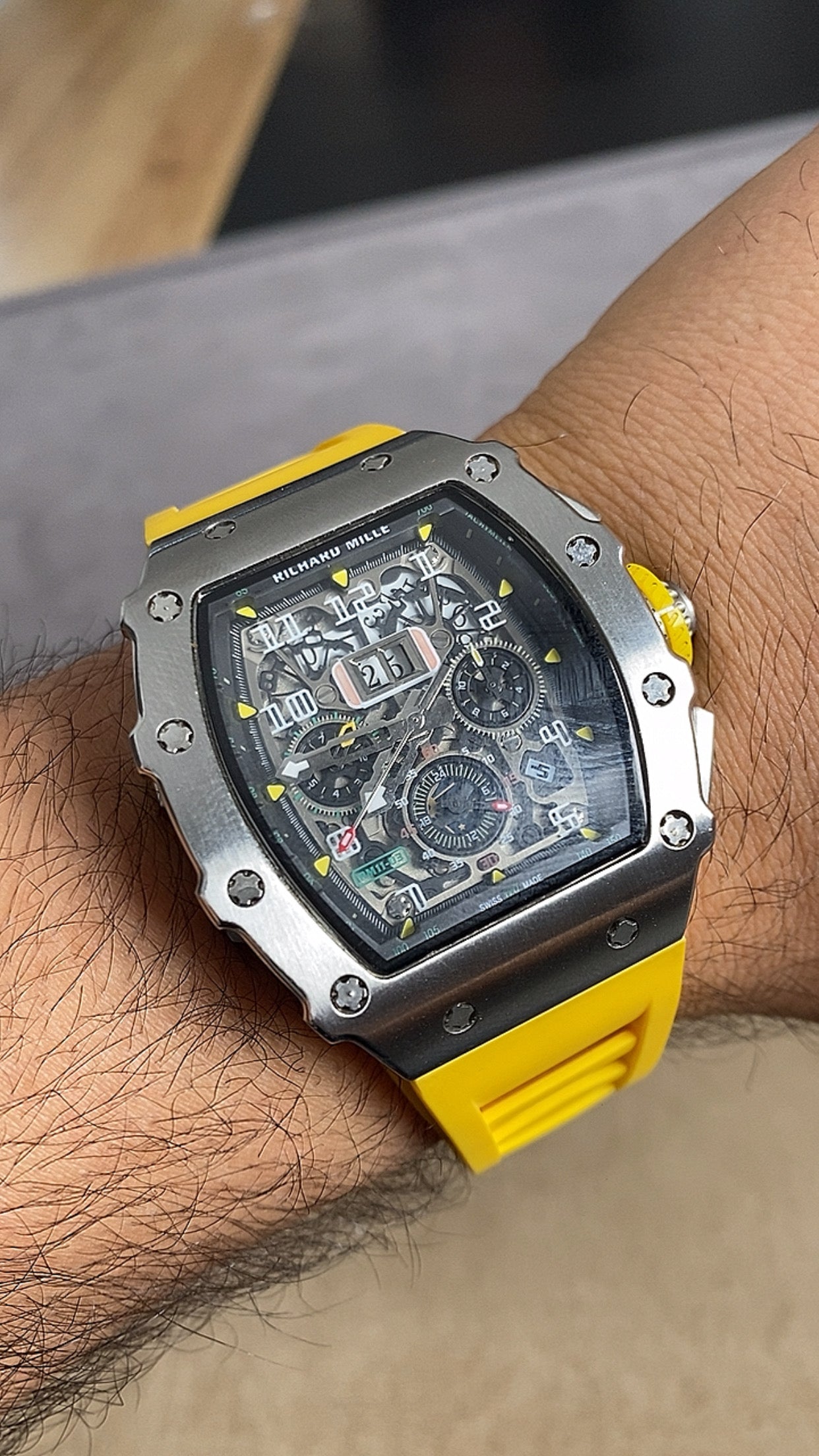 RICHARD MILLE 11 - اصدار خاص ليميتد كلين حبة واحدة