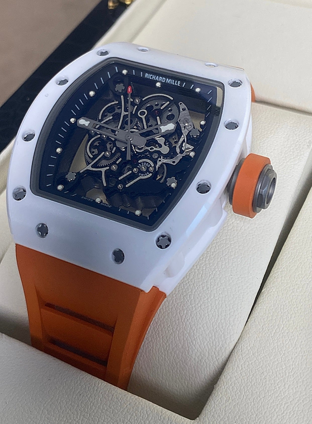 RM 55 Bubba watson Orange  Ceramic 2024- اورانج سيراميك قطعة واحدة (RM 4)