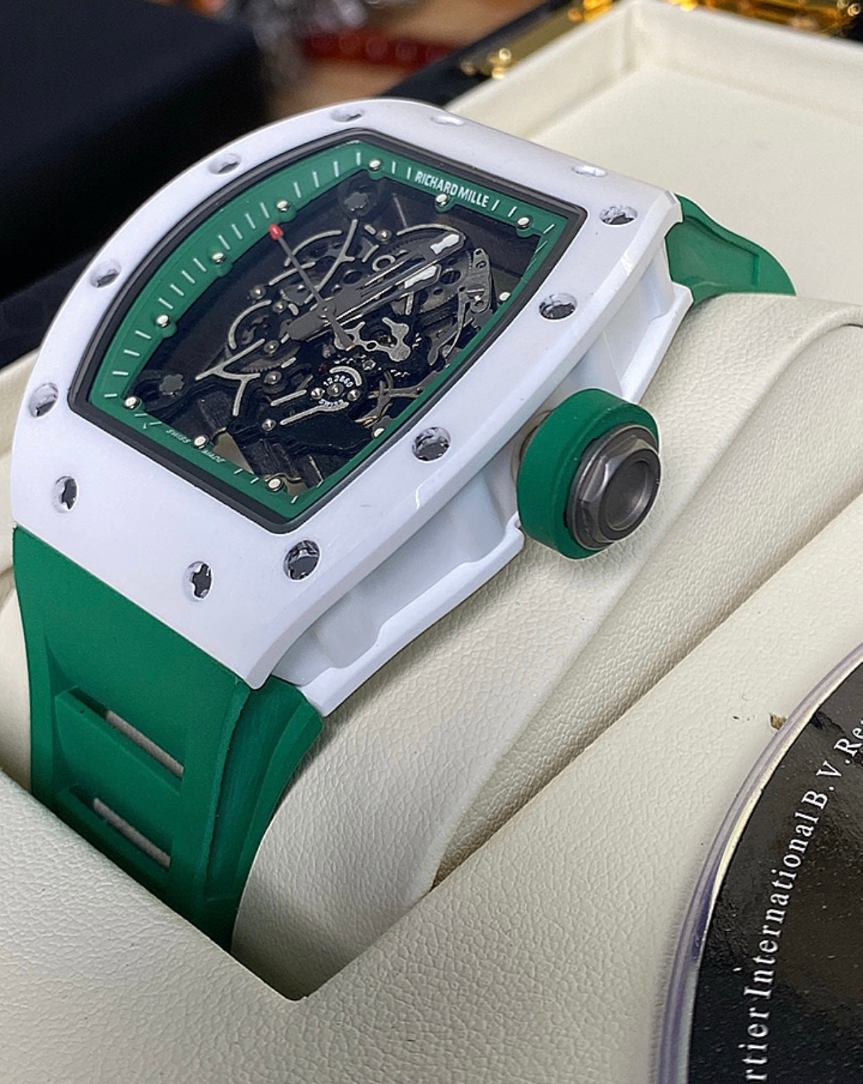 RM 55 Bubba watson Green  Ceramic 2024- اورانج سيراميك قطعة واحدة (RM 5)