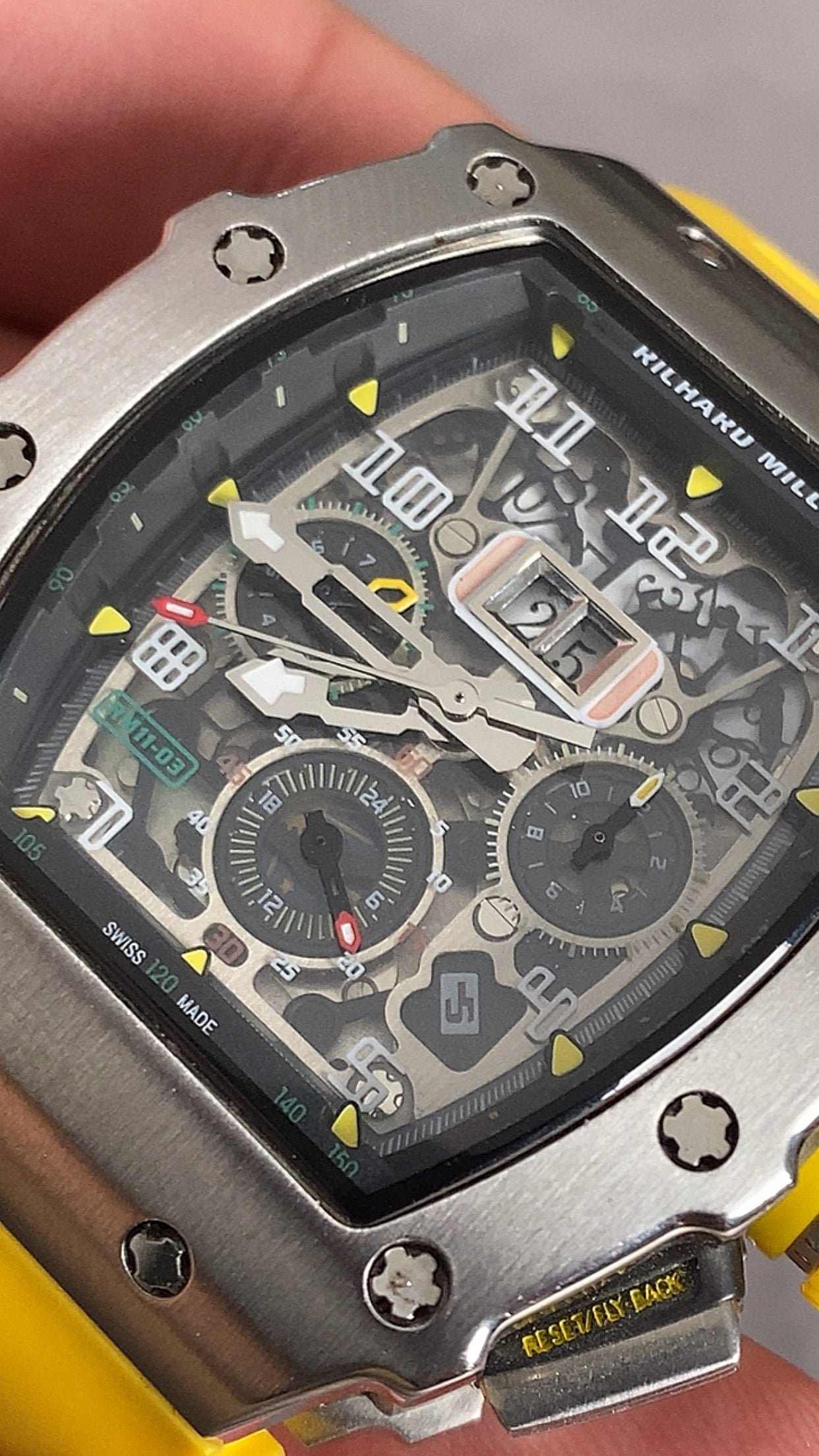 RICHARD MILLE 11 - اصدار خاص ليميتد كلين حبة واحدة