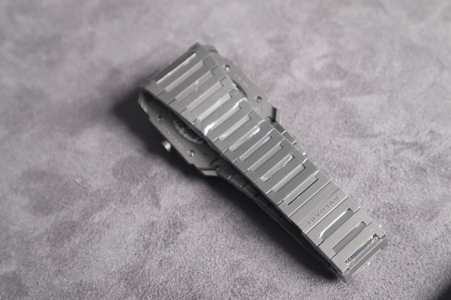 Bulgari Octo Finissimo - انحف ساعة بالعالم ماكينة سويسريو تيتانيون - القطعة الوحيدة بالعراق (السعر بالاردني 750)