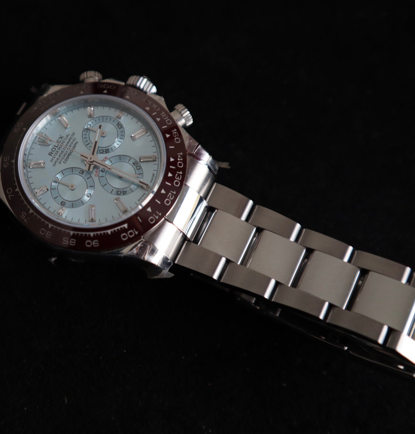 Rolex Daytona Cosmograph - رولكس دايتونا كوزموجراف كلين طبق الأصل بيزل سيراميك  ماكينة سويسري