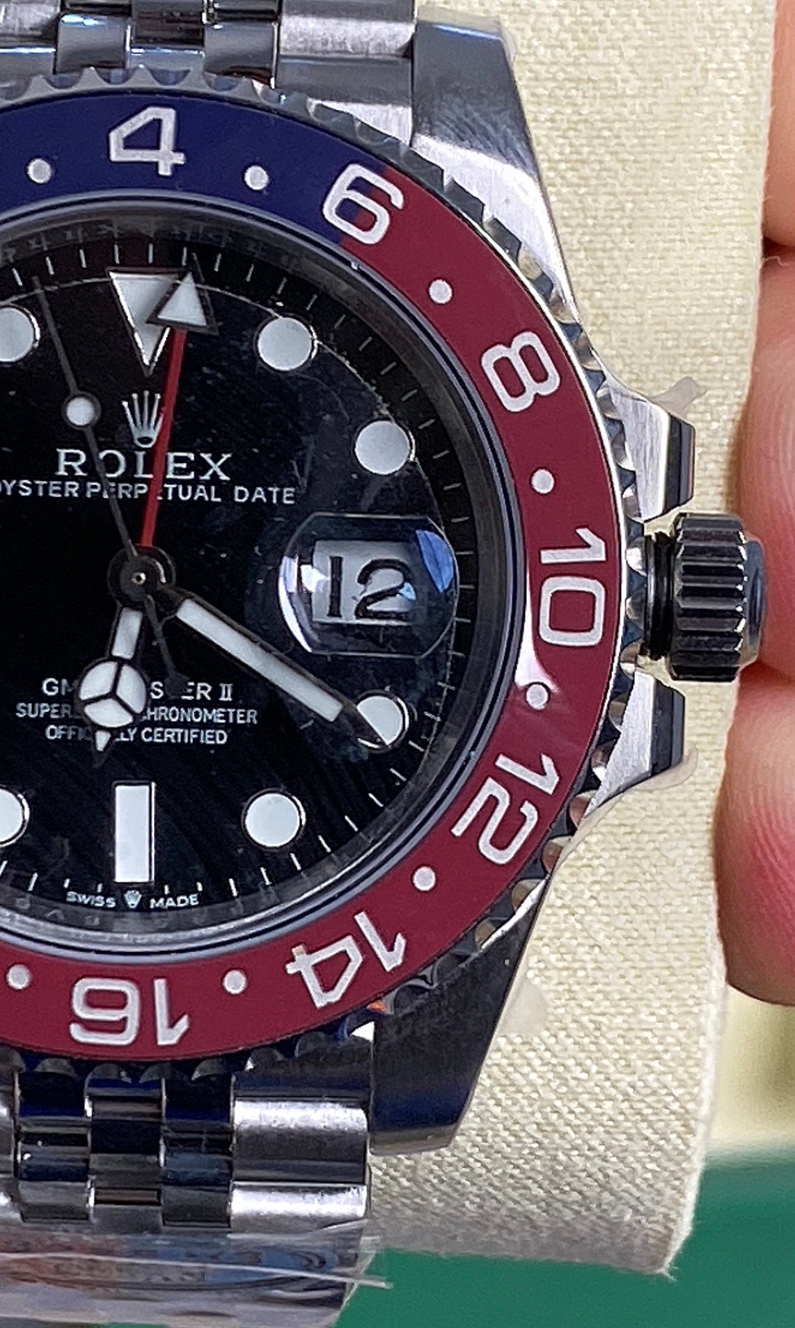 40 mm رولكس ببسي مصنع كلون طبق الأصل