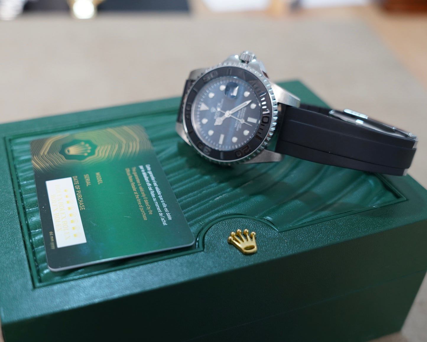 41 mm رولكس سابمارينر أومبريه رابر سوبر كواليتي