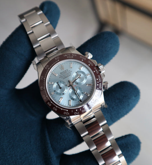 Rolex Daytona Cosmograph - رولكس دايتونا كوزموجراف كلين طبق الأصل بيزل سيراميك  ماكينة سويسري