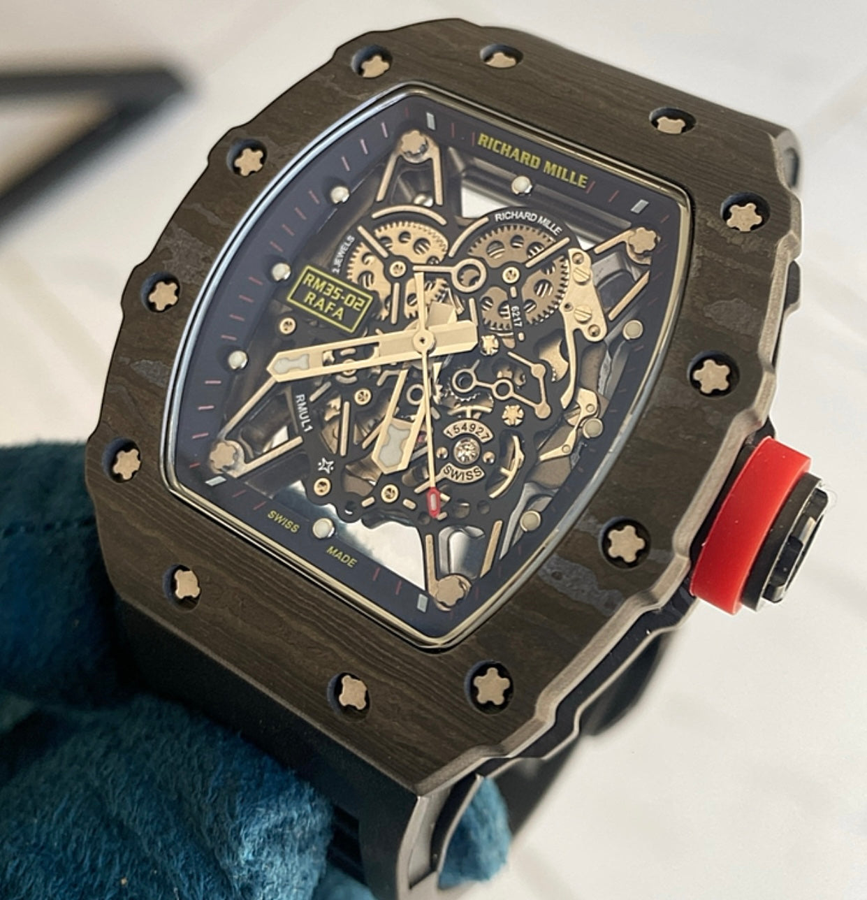 ريتشارد ميل اصدار خاص - كاربون فايبر حبة واحدة