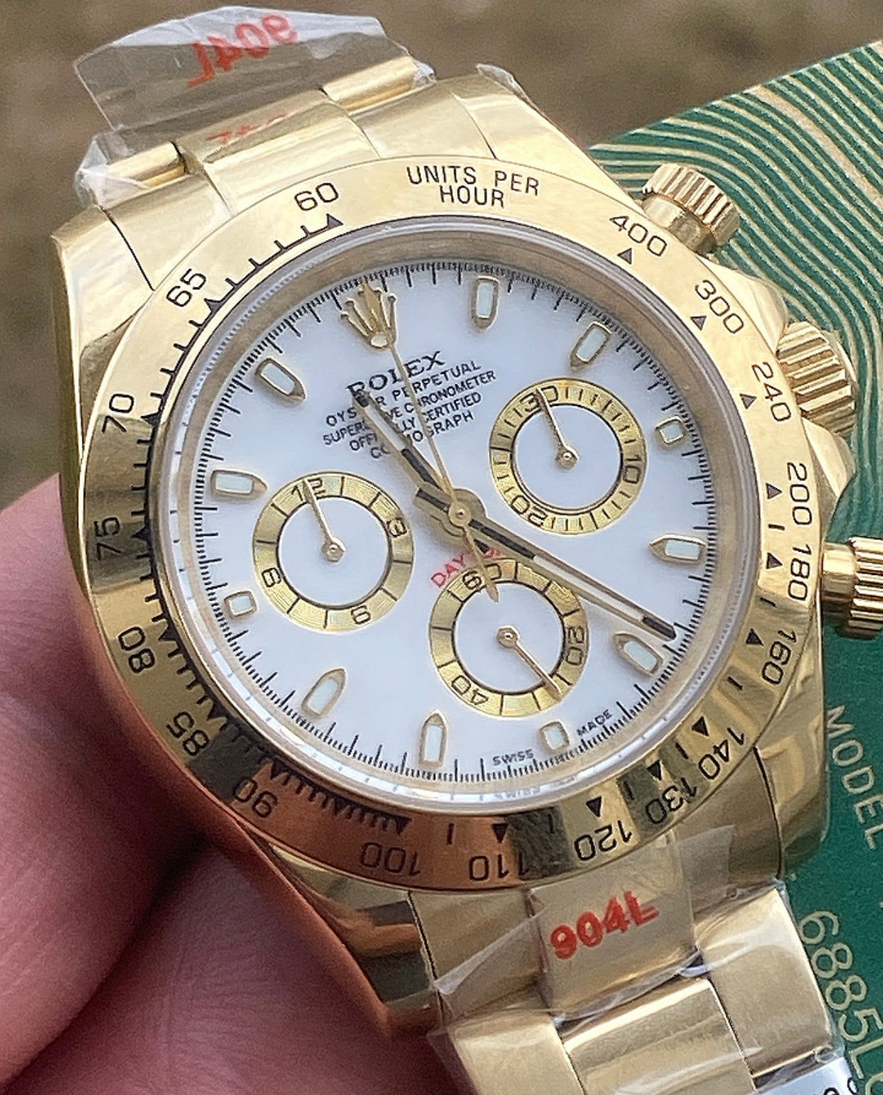 Cosmograph Daytona Yellow Gold – White Dial