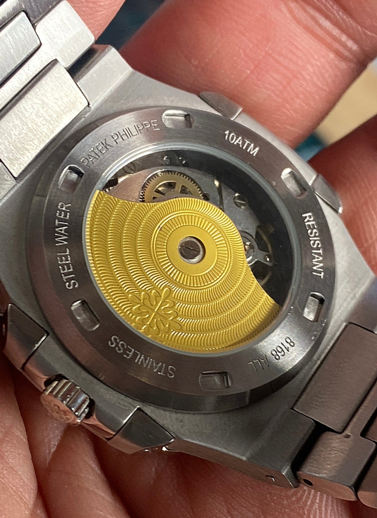 40.5 mm باتيك فيليب نوتلس - مينا اوليف - مصنع كلون