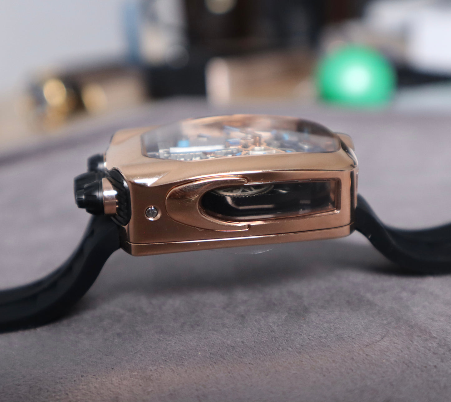 ( السعر بالاردني ٦٣٠ ) jacob & co bugatti chiron - اصدار كاين ماكينة سويسري صناعة يدوية من الداخل صناعة يدوي (Copy)