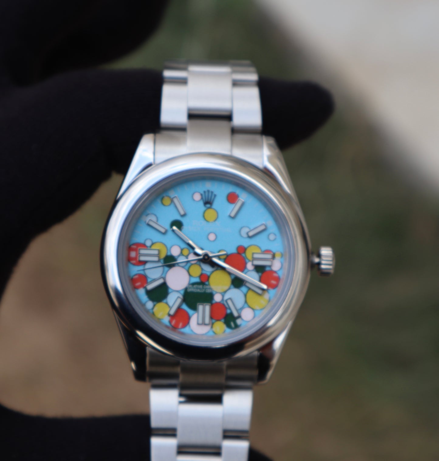 Rolex oyster perpetual celebration - متوفر قطعتين جراند ماستر