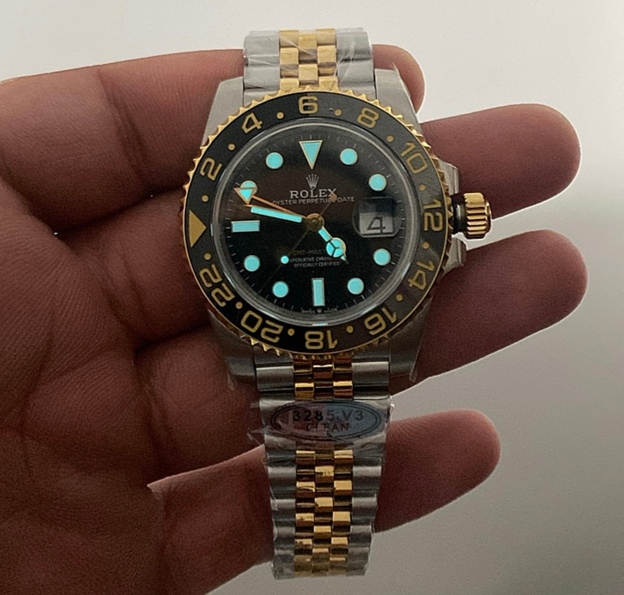 40 mm ساعة رولكس جي ام تي ماستر ٢ اصدار سنة ٢٠٢٤ - كلين طبق الأصل ماكينة سويسري