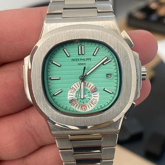 40.5 mm باتيك فيليب نوتيلاس تيفاني اصدار محدود و نادر ( سنتر بيس )