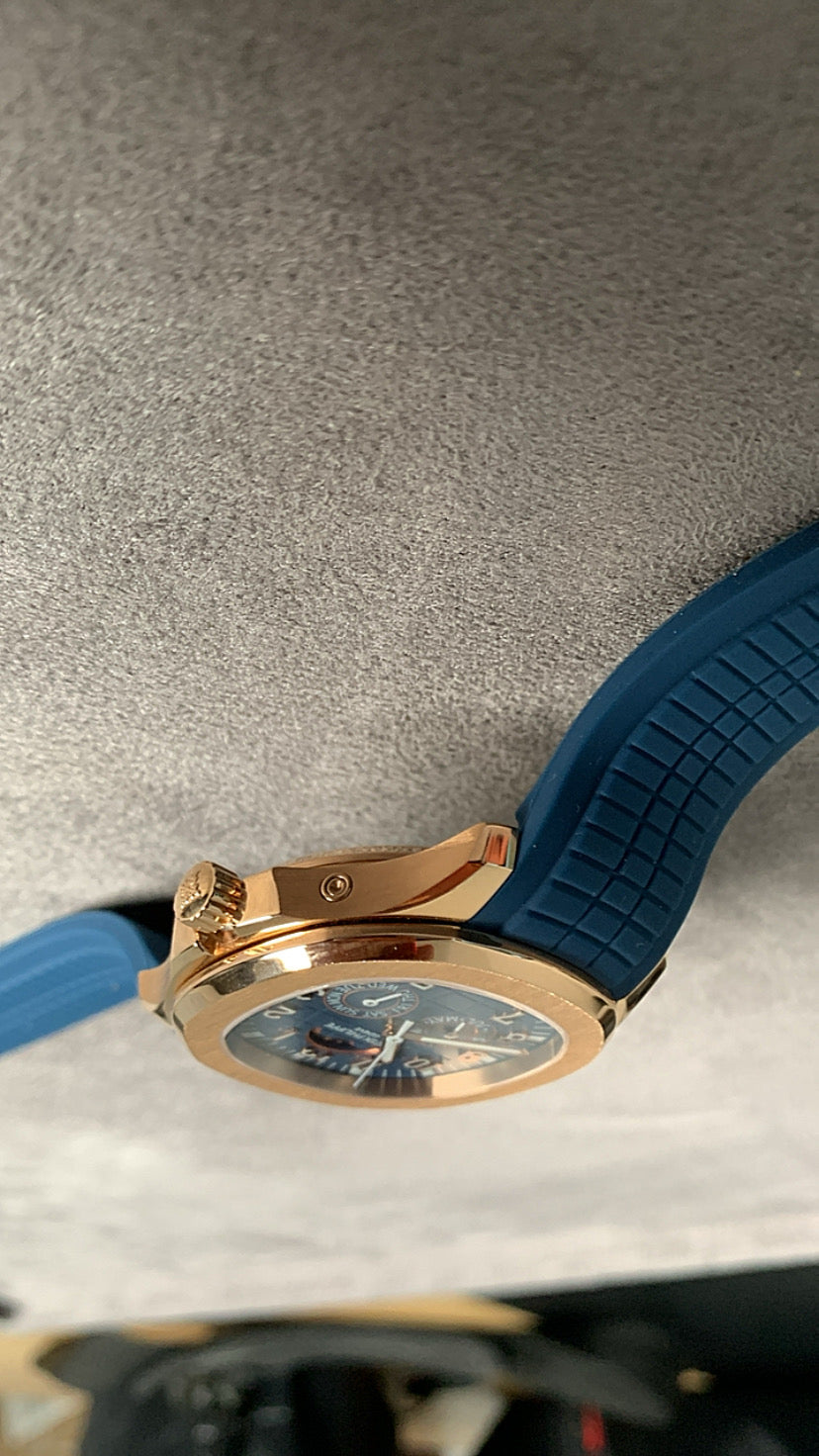 PATEK Philippe aquanaut- باتيك فيليب اكوا نوت كاليندر كلين طبق الأصل