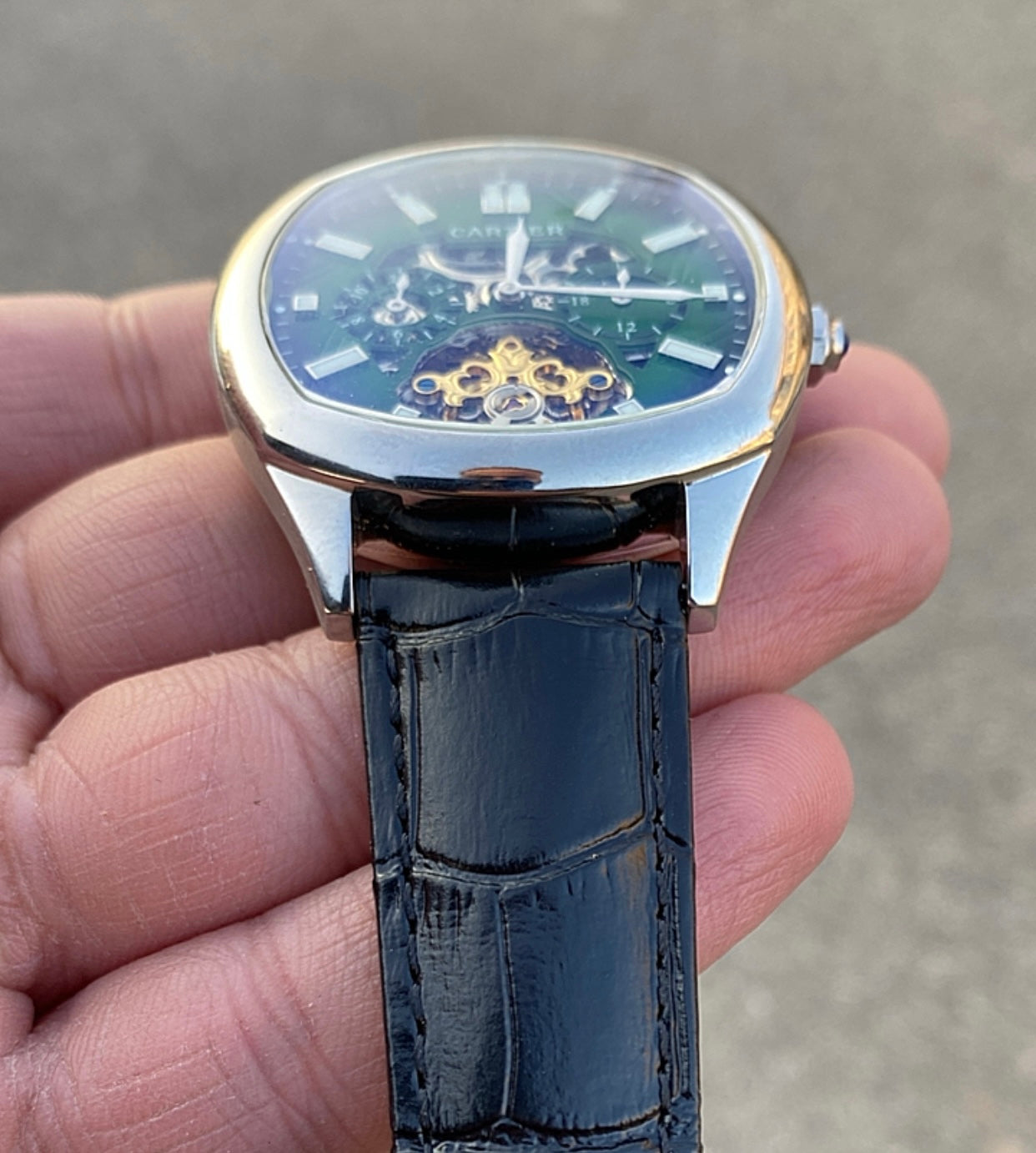 Cartier 0815 - ساعة كارتير نادرة توقف تصنيعها من الشركة الأم متوفر قطعة واحدة