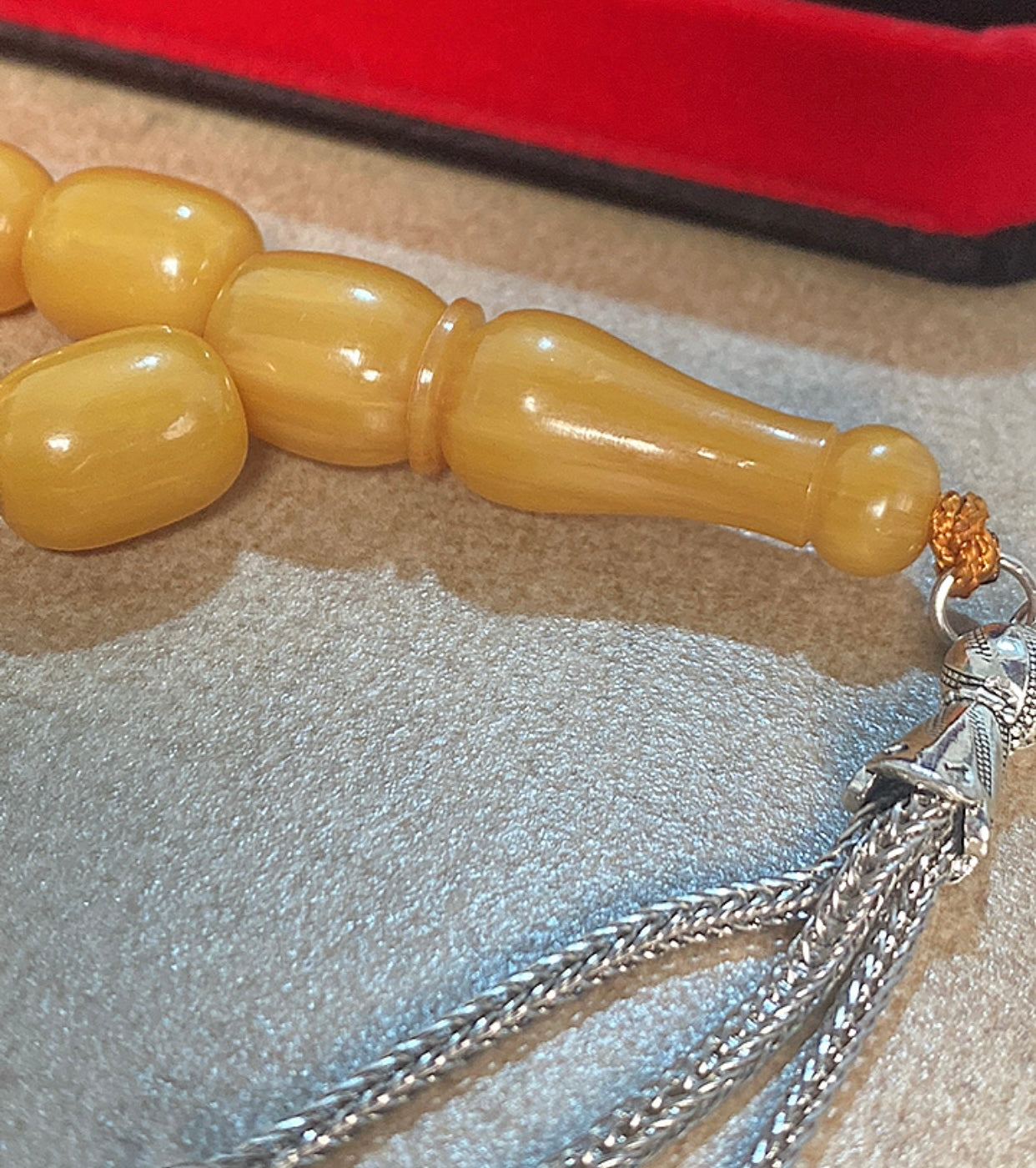 سبحة سندلوس حجر قديم اكثر من 20 سنة s41