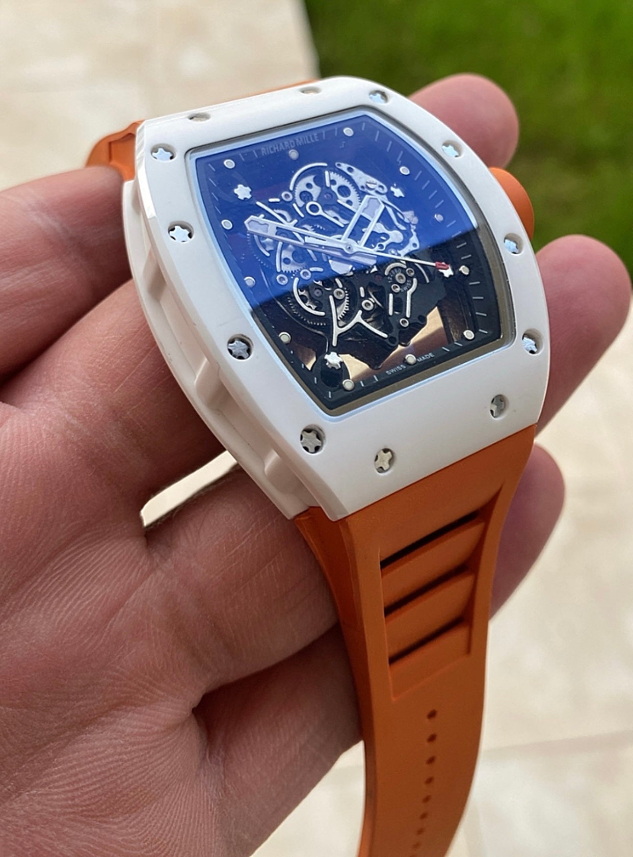 RM 55 Bubba watson Orange  Ceramic 2024- اورانج سيراميك قطعة واحدة (RM 4)