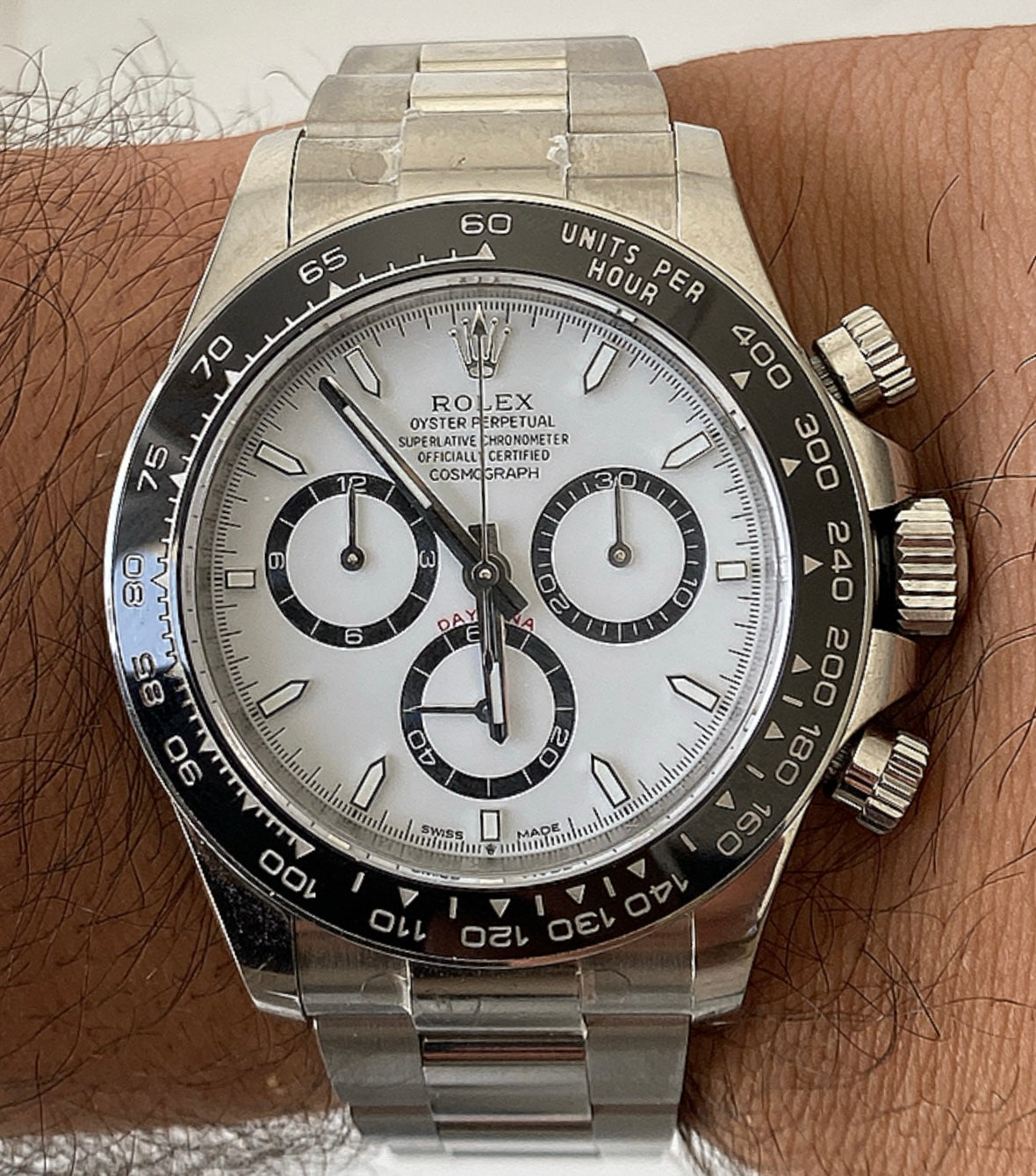 رولكس دايتونا كوزموجراف باندا - كلين طبق الأصل ماكينة سويسري