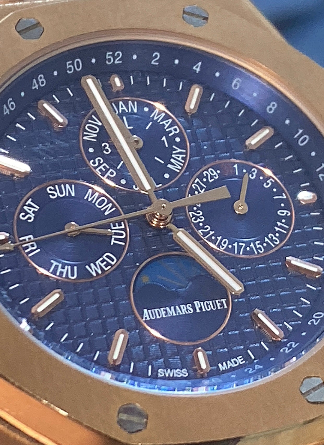 Ap royal ouk  41 mm رويال اوك كلين تاتيل - نادرة جدا جدا -