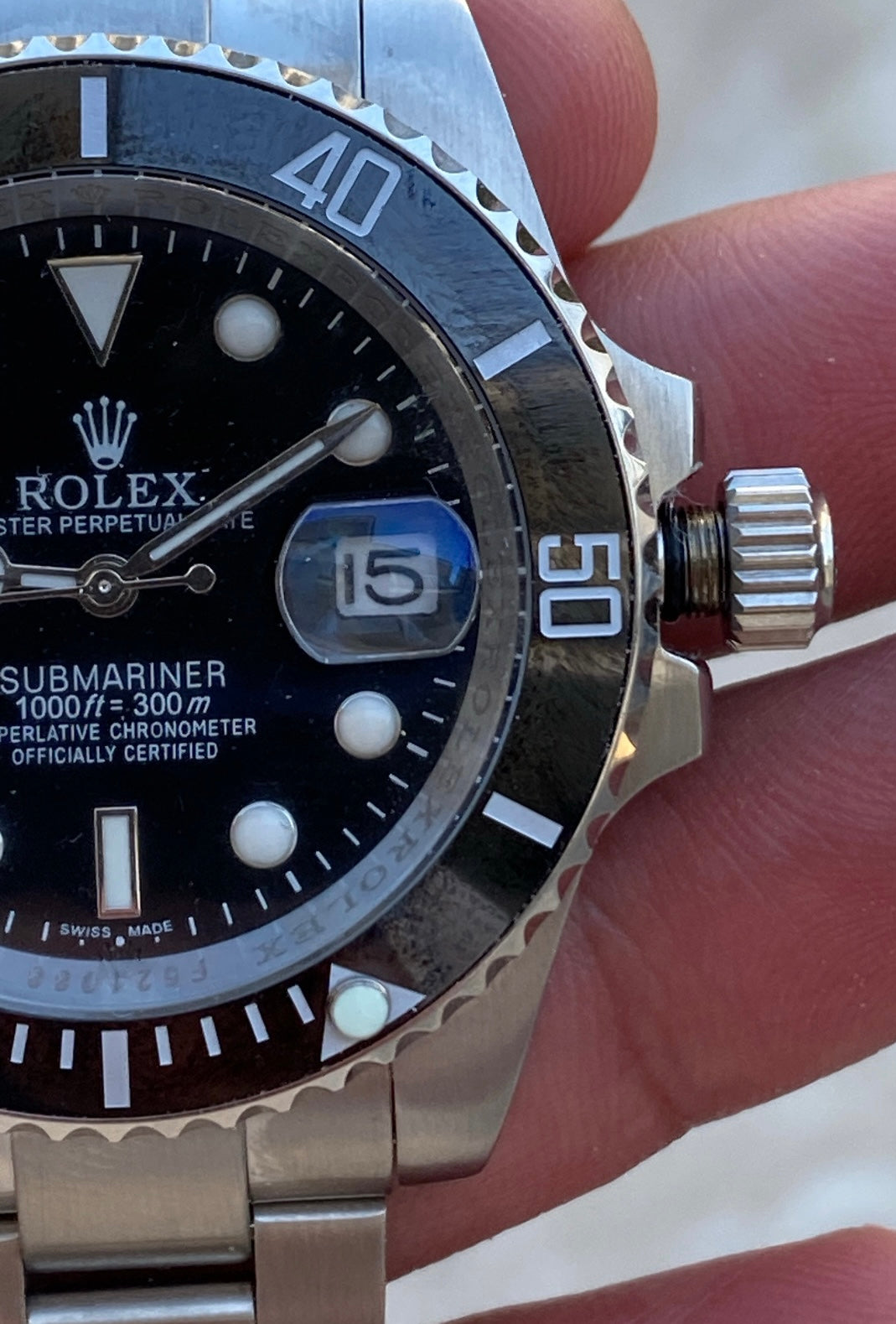 Rolex GMT Master II 41 mm  - رولكس سابمارينراسود مستعمله