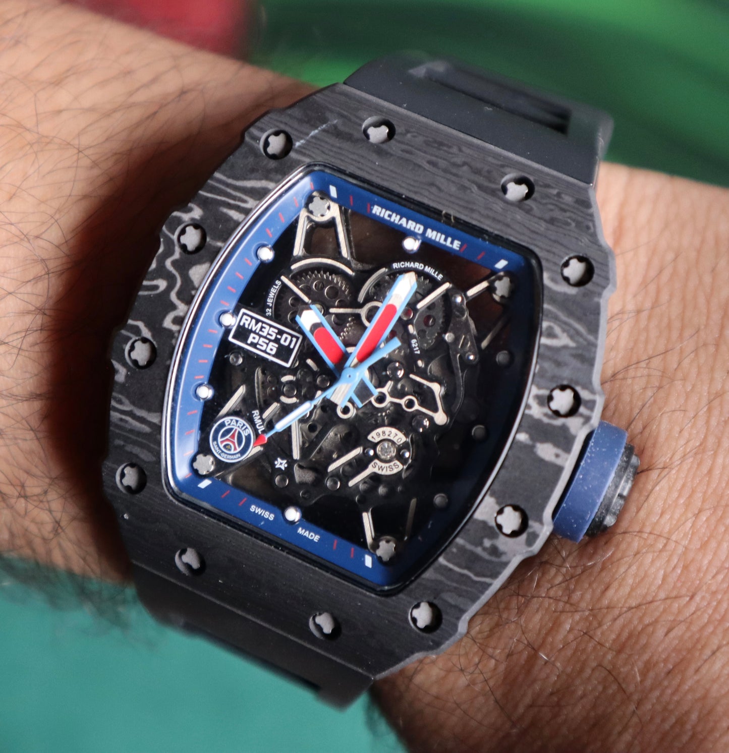 ريتشارد ميل اصدار خاص نادال - اعلى جودة مطابق جدا