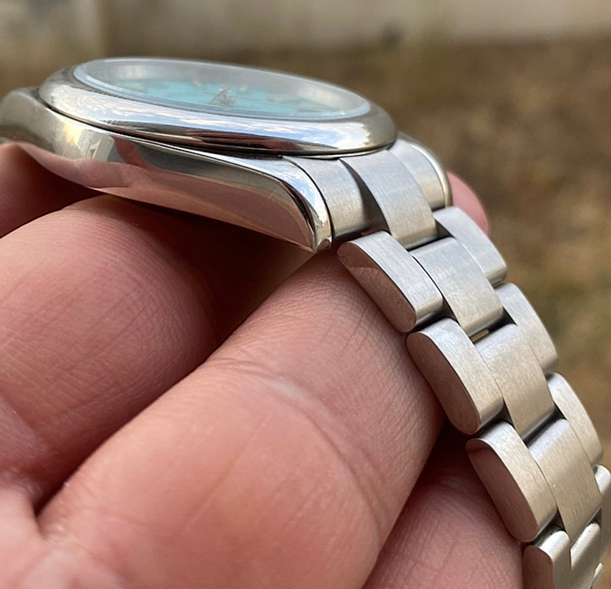 Rolex oyster perpetual Tiffany - متوفر قطعتين جراند ماستر