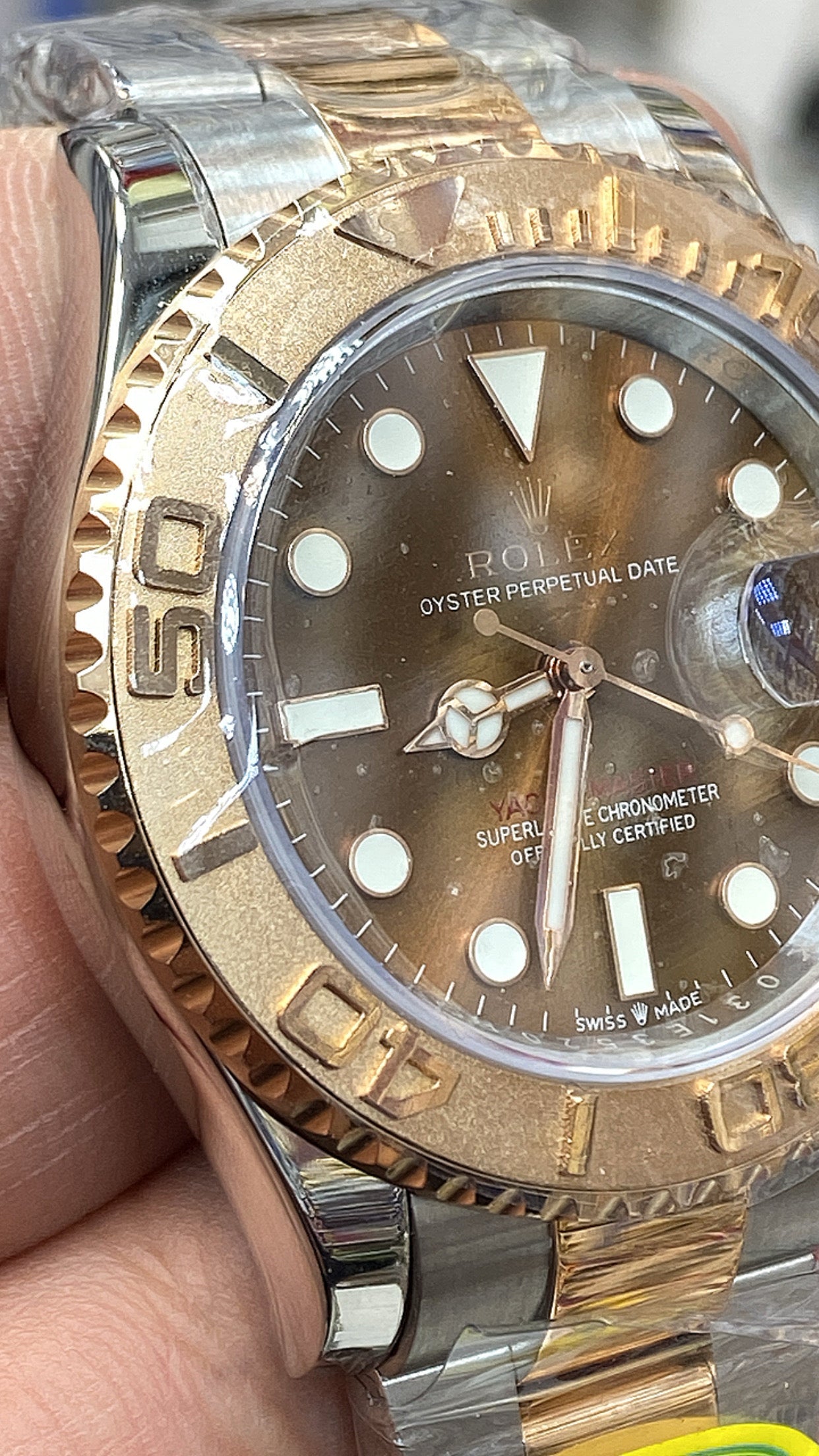 40 mm رولكس ياخت ماستر كلين تايتل - قطعة واحدة